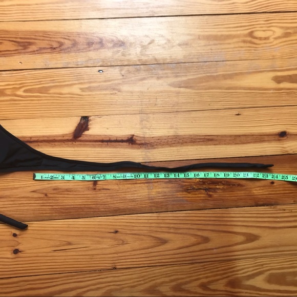 Blooming Jellyfish Black Crochet Wrap Bikini EUC M - Picture 8 of 12